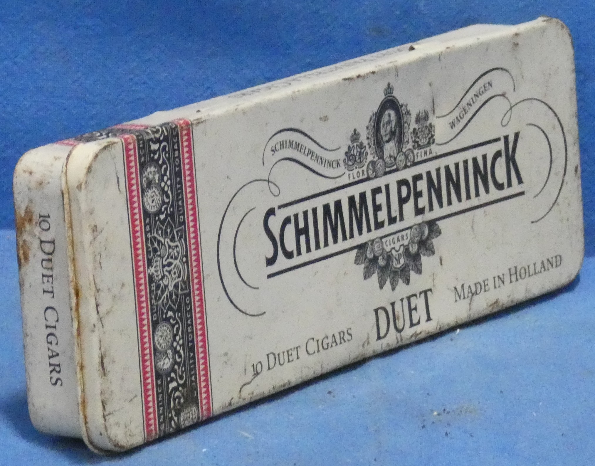 art nr: 1213 vintage Schimmelpenninck Sigaren bewaarblik