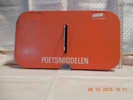 art nr: 481 vintage Brabantia poetsmiddelen kist