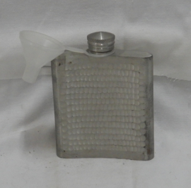 art nr: 984 vintage aluminium drankflacon