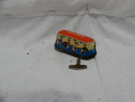 art nr: 941 antieke blikken tram