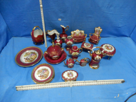art nr: 408 antiek set Limoges a 20 stuks