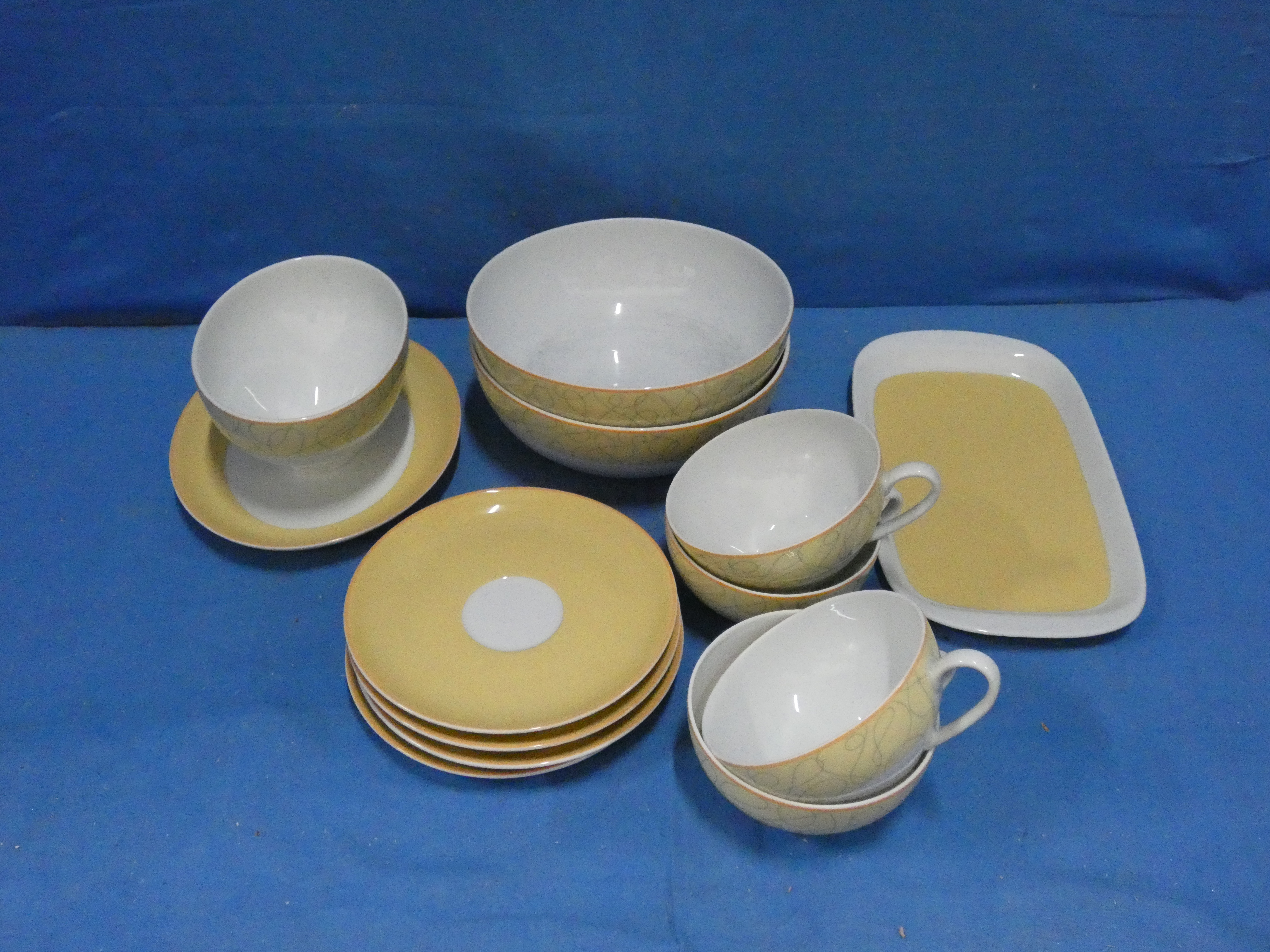 art nr: 1276 vintage 28 delig eetservies