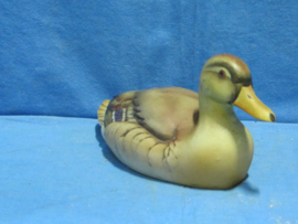 art nr: 1469 vintage porseleinen Akita eend van Mallard Duck