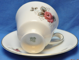 art nr: 196 vintage Bavaria kop en schotel