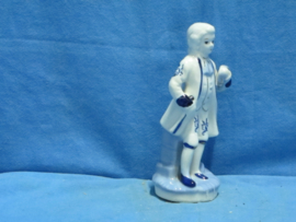 art nr: 1478 vintage Delft Blauw porseleinen beeldje
