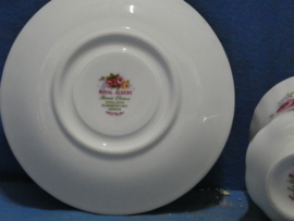 art nr: 1326 vintage porseleinen kop en schotel van Royal Albert