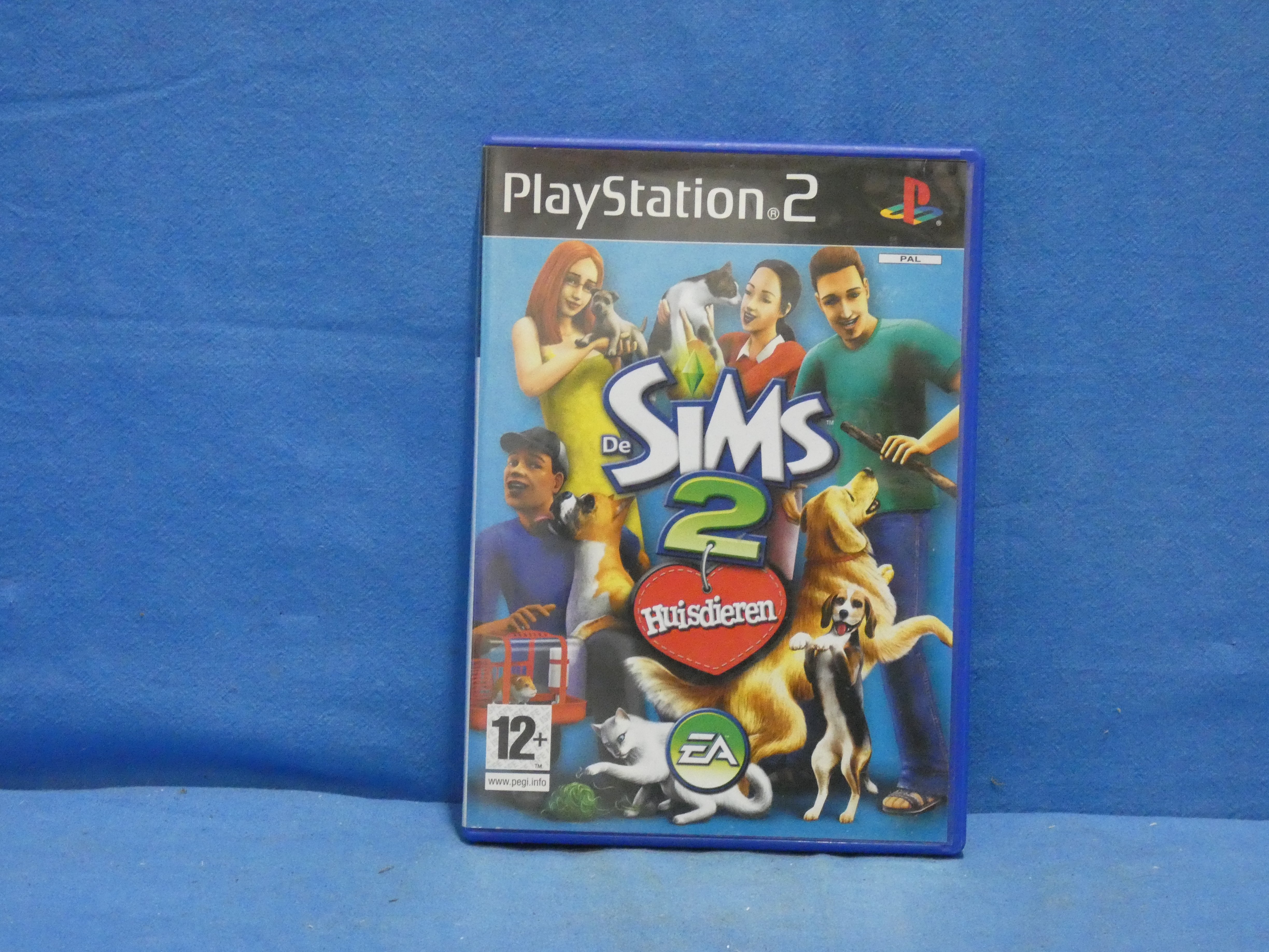 art nr: 1206 vintage PlayStation 2 spel Sims 2 Huisdieren