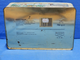 art nr: 602 vintage blik Biscotti Froline mulini bianco