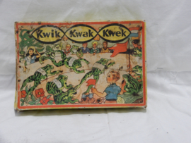 art nr: 959 vintage kwik, kwek en kwak spel