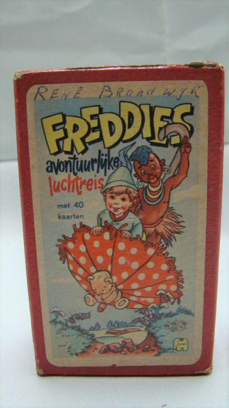 art nr: 388 vintage kwartetspel van Freddies