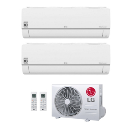 LG MU2R15 Duo Airconditioner 2x 2.5 kW/9.000 Btu 90 m³