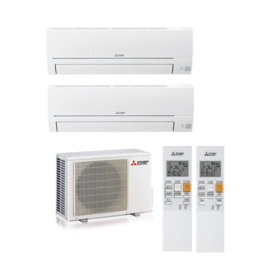 Mitsubishi Electric MSZ Duo Airconditioner 2x 3.5 kW/12.000 Btu 120 m³
