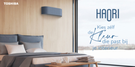 Toshiba Haori Airconditioner 5.0 kW/18.000 Btu 180 m³