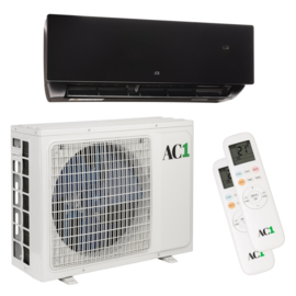 AC1 JP Black 12 Airconditioner Zwart 3.5 kW/12.000 Btu 120 m³