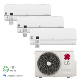 LG MU3R19 5.3 kW Triple Split Airconditioner 3x 2.5 kW 90 m³