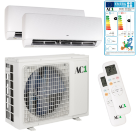 AC1 Duo Airconditioner 3.5 kW + 5.0 kW 120 + 180 m³