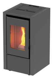 Mignon Grijs Pelletkachel 6 kW 95 m³