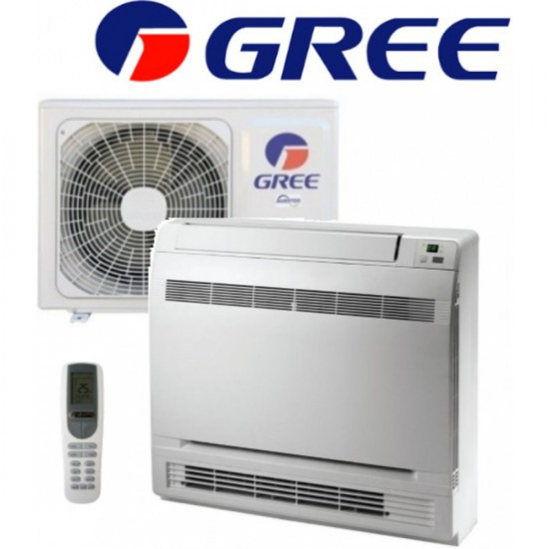 GREE GEH18AA Airconditioner Vloerconsole 5.0 kW/18.000 Btu 180 m³
