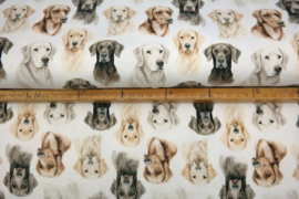 Stenzo tricot digitaal 25239 ''Man's Best Friends'' print