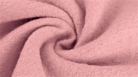 Boiled wool oud roze