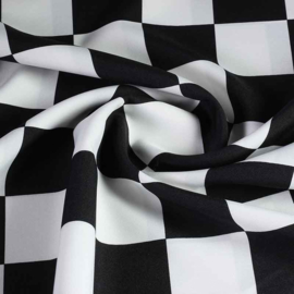 Finish vlag zwart - wit
