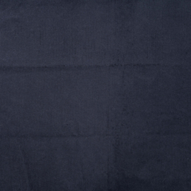 Corduroy gewassen (marineblauw)