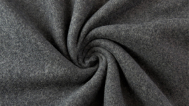Cotton Fleece donker grijs