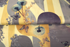 Stenzo tricot digitaal 25004-14 ''Into The Vintage Fields'' print