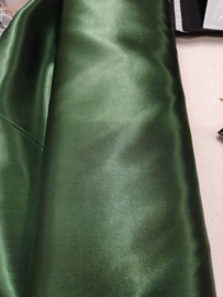 Polyester satijn donker groen (kerst)