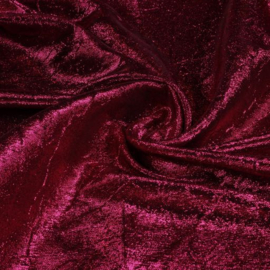 Gekreukt, glimmende fuchsia