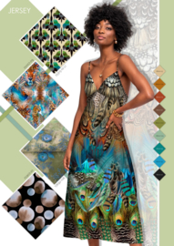 Stenzo paneel 25005 ''Birds Of A Feather''  (150x150cm)