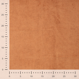 Corduroy gewassen (brique)