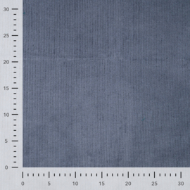 Corduroy gewassen (jeans blauw)