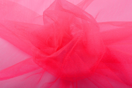 Tule fluorescent cerise