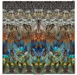 Stenzo paneel 25005 ''Birds Of A Feather''  (150x150cm)
