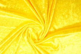 Velours de panne geel (echt geel)