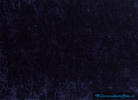 Velours de panne marine blauw
