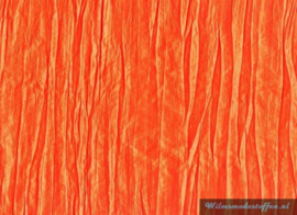 Crinkle Taft oranje