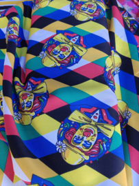 Terlenka multi color wieber met clown