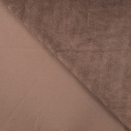Corduroy gewassen (licht bruin)
