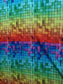 Terlenka digitaal multicolor Mozaïek 