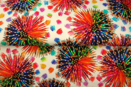 Stenzo tricot digitaal 25046 "pencil explosion cirlcles"