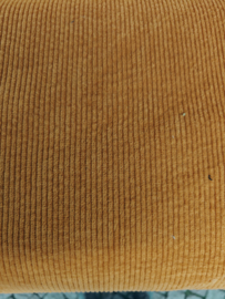 Corduroy stretch oker