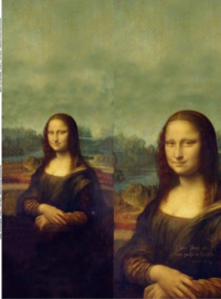 Stenzo panel Mona Lisa 200x150 Mona Lisa