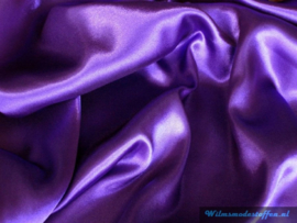 Polyester satijn paars