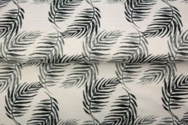 Stenzo tricot digitaal  25914-02 ''Palm Leaves'' print