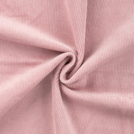 Corduroy gewassen (oud roze)