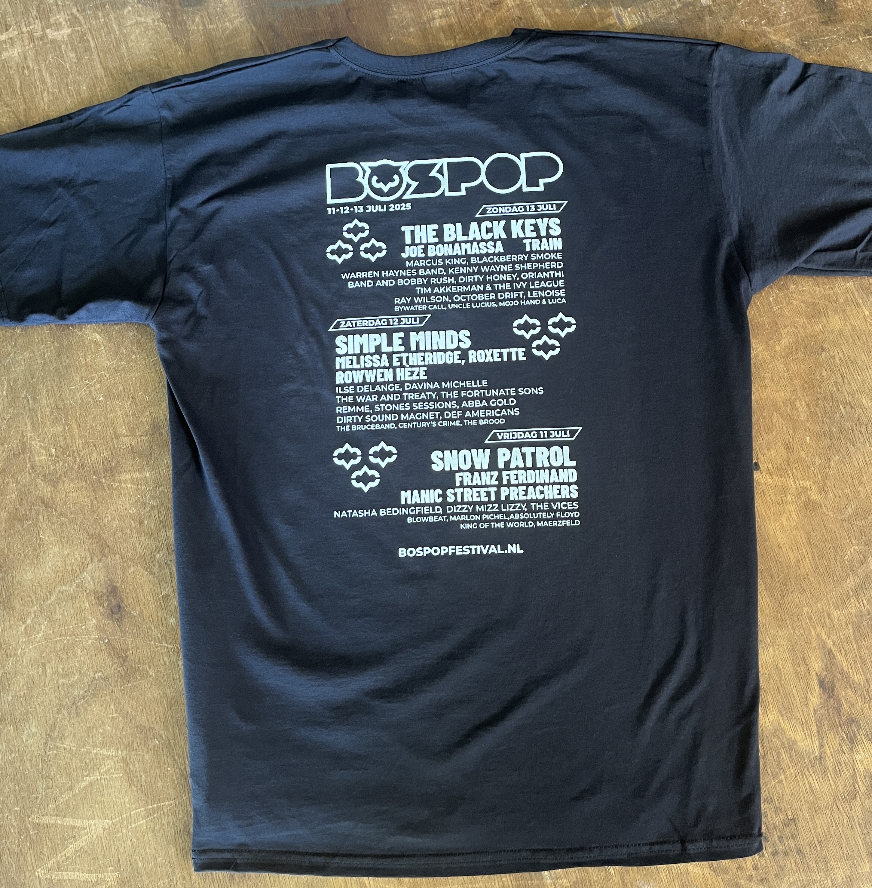 ZWART festival t-shirt 2025