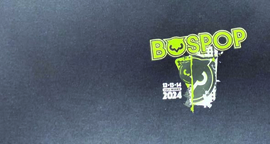 BOSPOP 2024 borstlogo event-shirt