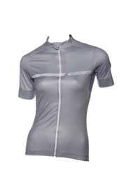 Eurosport Shirt korte mouw, silver/grey